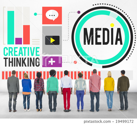 Media Communication Connect Creative Thinking Concept 19499172