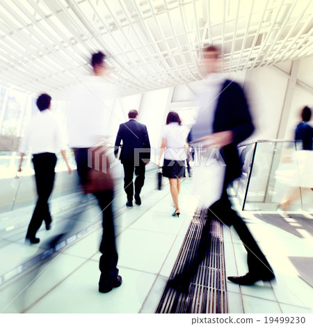 Business People in motion Business People in motion 19499230