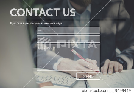 Contact Us Service Support Information Feedback Concept 19499449