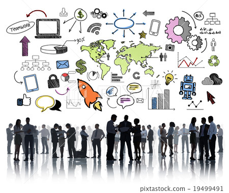 Global Business World Organization Market Commercial Concept Global Business World Organization Market Commercial Concept 19499491