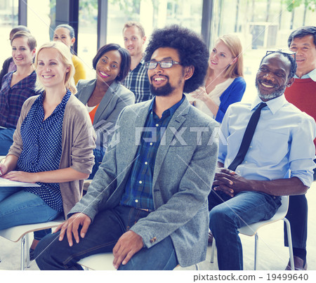 Multiethnic Group Seminar Training Boardroom Concept 19499640