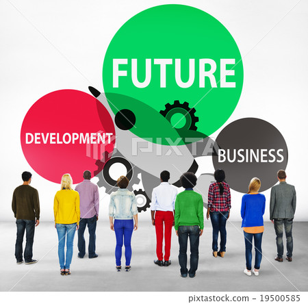 Future Development Goal Aspiration Futuristic Concept Future Development Goal Aspiration Futuristic Concept 19500585