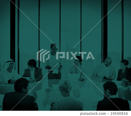 Business People Meeting Discussion Communication Concept Business People Meeting Discussion Communication Concept 19500916
