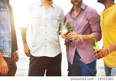 Beach Cheers Celebration Friendship Summer Fun Concept Beach Cheers Celebration Friendship Summer Fun Concept 19501060