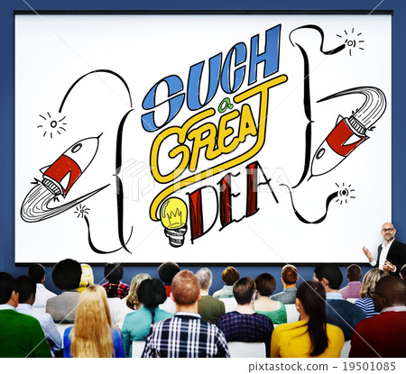 Great Idea Launch Creative Thinking Concept 19501085