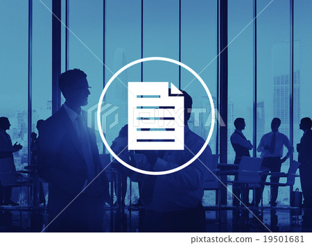 Note Notepaper Pad Notice message Write Concept 19501681