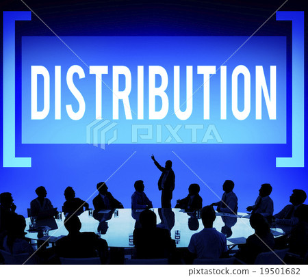Distribution Sale Marketing Distributor Strategy Concept Distribution Sale Marketing Distributor Strategy Concept 19501682