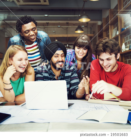 Diverse Architect People Group Working Concept 19501683