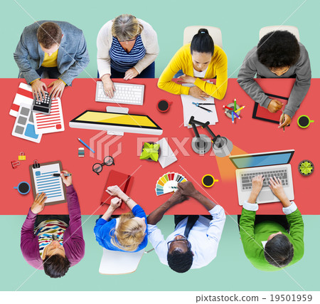 Administrator Casual Colleagues Team Teamwork Togetherness Conce 19501959