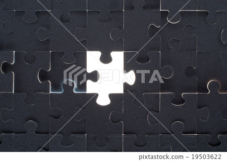 Grey puzzle background with empty space Grey puzzle background with empty space 19503622