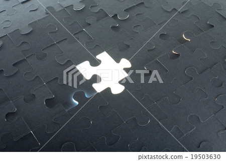 Grey puzzle background with empty space Grey puzzle background with empty space 19503630