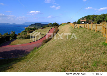 The entire westernmost mainland Japan main Kanasaki nose park The entire westernmost mainland Japan main Kanasaki nose park 19510429