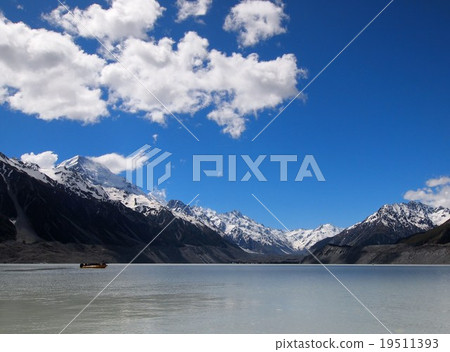 New Zealand Aoraki / Mount Cook National Park Tasman Glacier 19511393