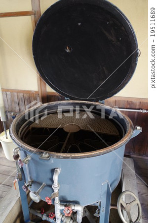 Internal scenery of the spinning factory Former Showa Kogyo industrial yarn producing factory Matsumoto City Historical village Shinshu Matsumoto history Internal scenery of the spinning factory Former Showa Kogyo industrial yarn producing factory Matsumoto City Historical village Shinshu Matsumoto history 19511689