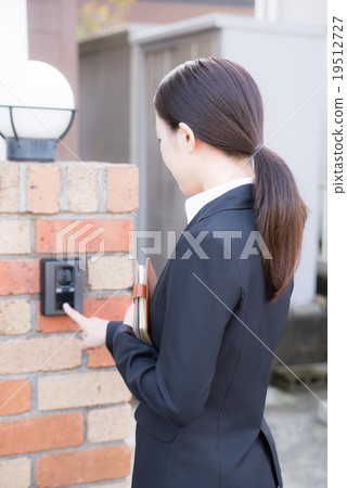 商務訪問女人 19512727