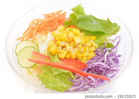 Delicious mini salad 19513025