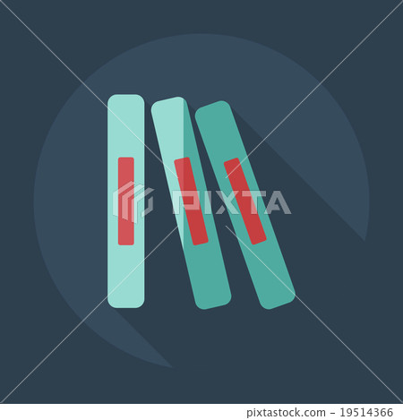 Flat modern design with shadow icons books Flat modern design with shadow icons books 19514366