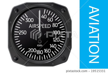 Airspeed indicator vector Airspeed indicator vector 19515331