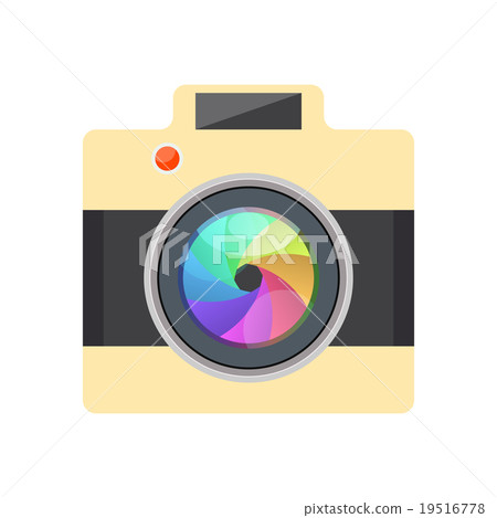 Camera Easy Picture - Flat Design - Infographic Camera Easy Picture - Flat Design - Infographic 19516778