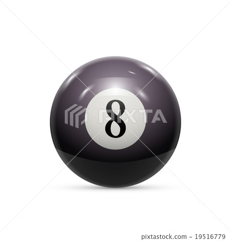 Snooker 8 pool vector illustration Snooker 8 pool vector illustration 19516779