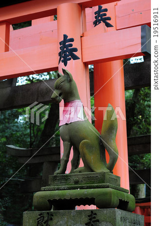 Fushimi Inari shrine fox-1 19516911