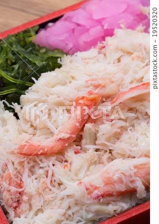 Seaweed box lunch for snow crab Seaweed box lunch for snow crab 19520320
