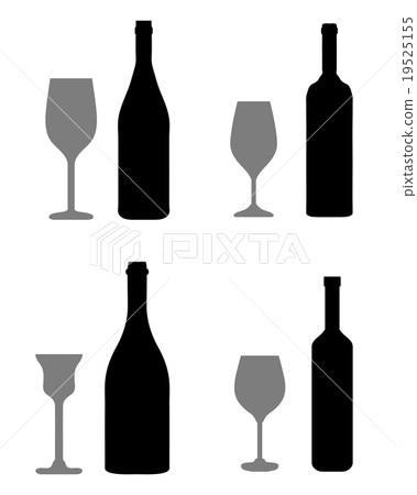 glasses and bottles glasses and bottles 19525155