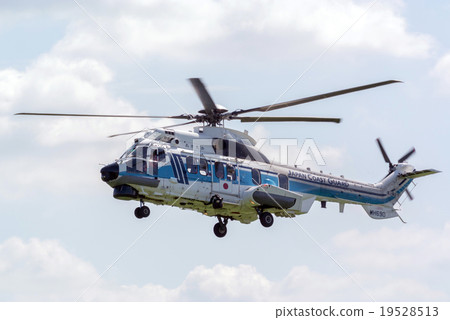 The Japan Coast Guard patrol boat "Akitsushima" loaded helicopter Akitaka No. 2 19528513