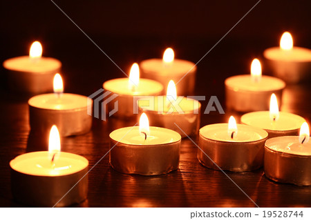 Candles On Dark 19528744