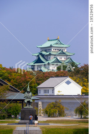名古屋城堡和Kiyomasa Kato 名古屋城堡和Kiyomasa Kato 19529456