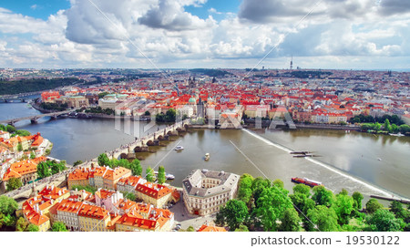 Area Lesser Town of Prague 19530122