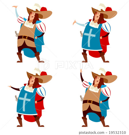 Set of musketeers Set of musketeers 19532310