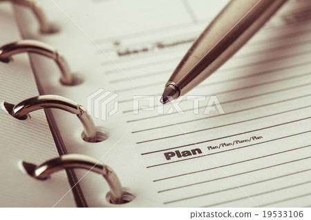 The plan organizer  19533106