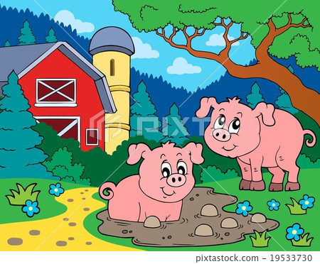 Pig theme image 7 19533730