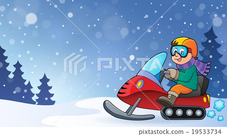 Snowmobile theme image 3 19533734