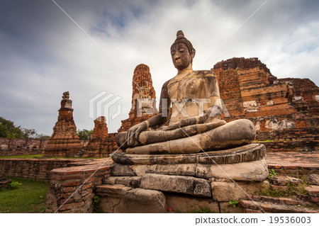 Ancient Buddha Statue in Ayutthaya Thailand 19536003
