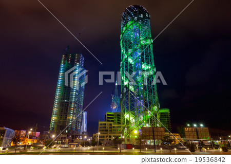 Alphabetic tower in Batumi Alphabetic tower in Batumi 19536842