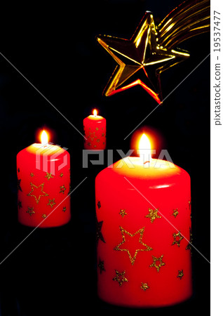 candles with star of Bethlehem candles with star of Bethlehem 19537477