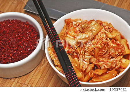 Kimchi with kimchi spice 19537481