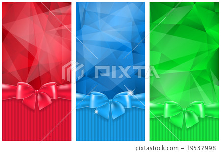 Abstract background with bow Abstract background with bow 19537998