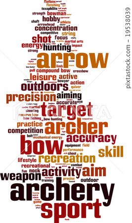 Archery word cloud 19538039