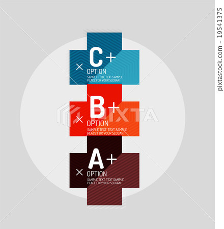 Paper style abstract geometric shapes with Paper style abstract geometric shapes with 19541375