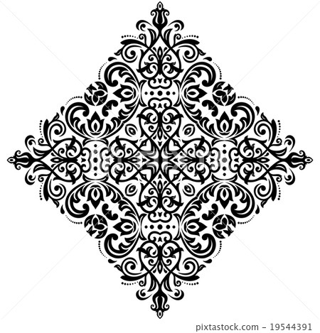 Oriental Abstract Pattern Oriental Abstract Pattern 19544391