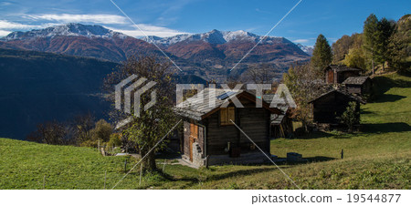Autumn in swiss alps 19544877