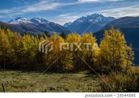 Autumn in swiss alps Autumn in swiss alps 19544895