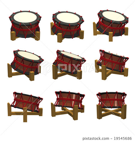 收緊鼓對角線3D 9模式 19545686