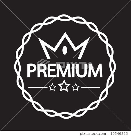Vintage premium label icon Vintage premium label icon 19546223