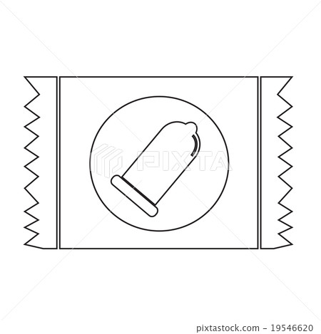 Condom Package icon protection sign Condom Package icon protection sign 19546620
