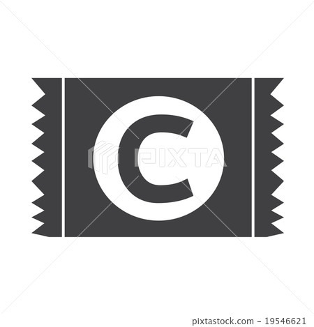 Condom Package icon protection sign 19546621