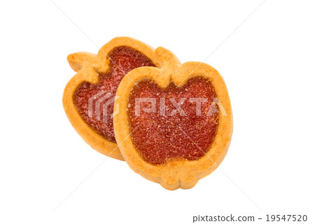 Cookies with jelly isolated Cookies with jelly isolated 19547520